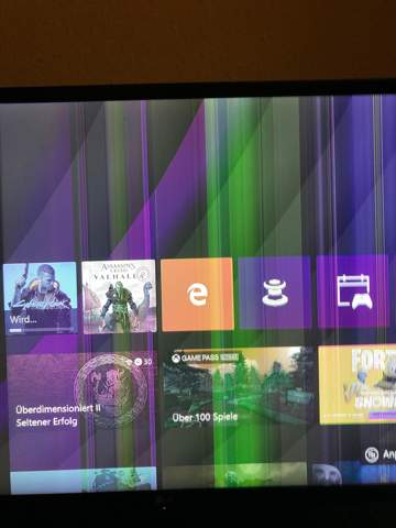 Monitor Bildschirm flackert und Xbox Series X?